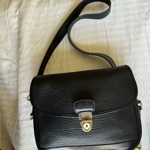 Free Bonus! Vintage Dooney & Bourke black leather purse